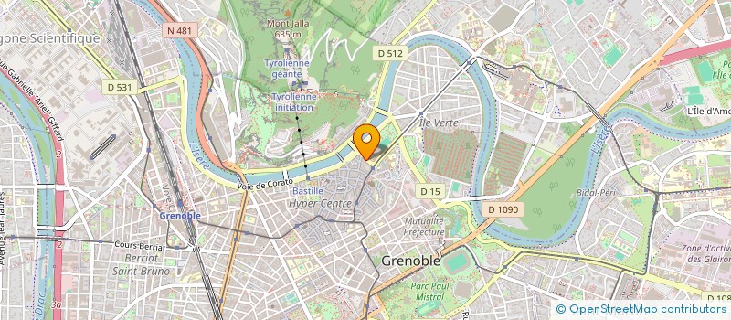 localisation de l'entreprise ASSOCIATION DE LA PLACE LAVALETTE à GRENOBLE