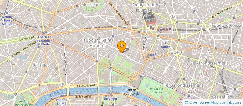 localisation de l'entreprise ASSOCIATION DE LA PRESSE PRESIDENTIELLE  PARIS