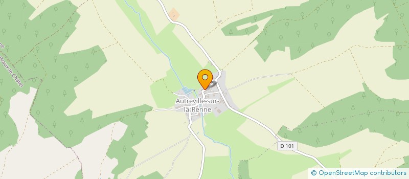 localisation de l'entreprise ASSOCIATION DE LA RENNE à AUTREVILLE-SUR-LA-RENNE