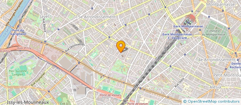 localisation de l'entreprise ASSOCIATION DE LA RIGOLADE  PARIS