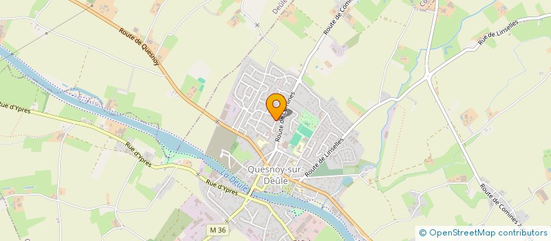 localisation de l'entreprise ASSOCIATION DE LA ROSEBECK  QUESNOY-SUR-DEULE