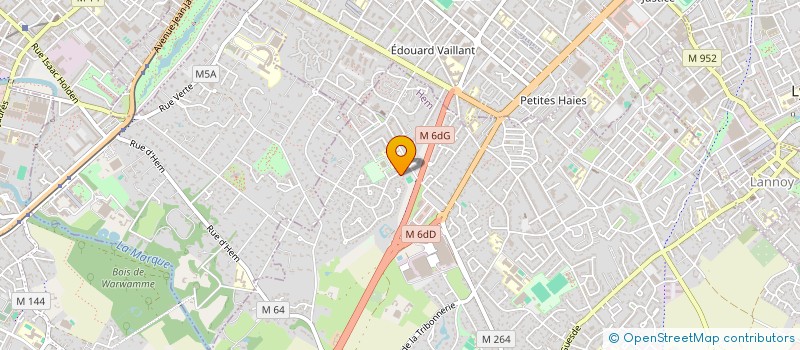 localisation de l'entreprise ASSOCIATION DE LA STELE CHARLES DE GAULLE  HEM