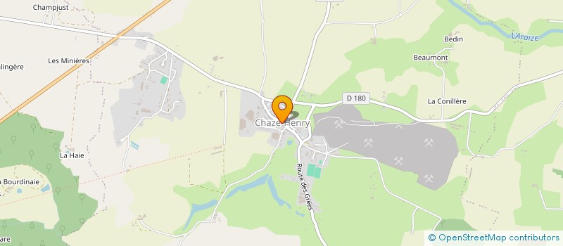 localisation de l'entreprise ASSOCIATION DE LA VERZEE à OMBREE D'ANJOU