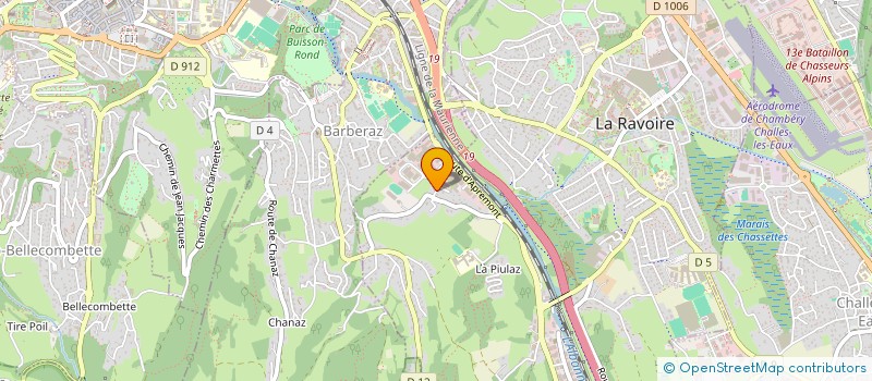 localisation de l'entreprise ASSOCIATION DE LA VILLETTE  LA RAVOIRE