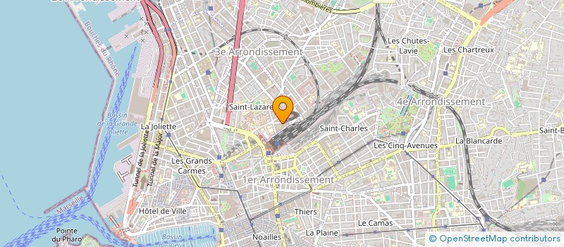 localisation de l'entreprise ASSOCIATION DE LANGUES, D'INSERTION ET DE FORMATION à MARSEILLE