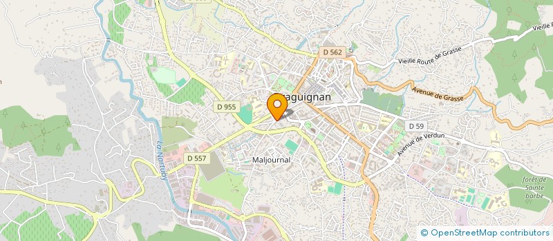 localisation de l'entreprise ASSOCIATION DE LELLIS à DRAGUIGNAN