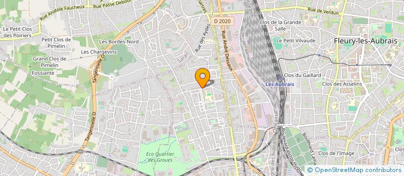localisation de l'entreprise ASSOCIATION DE LIAISON INTERCULTURELLE ET FAMILIALE à ORLEANS