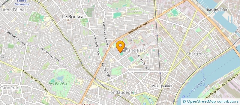 localisation de l'entreprise ASSOCIATION DE LOCATAIRES DE SOCIETES D'ECONOMIE MIXTE ET DE LOYERS MODERES SEM-LM  BORDEAUX