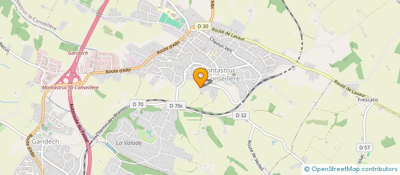 localisation de l'entreprise ASSOCIATION DE LOISIRS DES VETERANS DE MONTJOIRE ALVM  MONTJOIRE