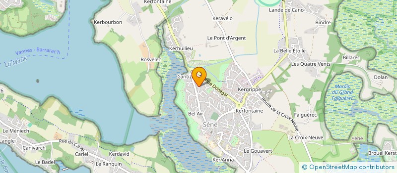 localisation de l'entreprise ASSOCIATION DE LOISIRS NAUTIQUES DE MOUSTERIAN à SENE