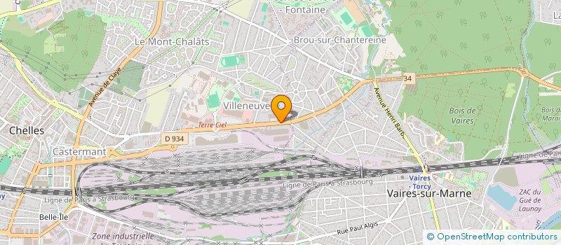 localisation de l'entreprise ASSOCIATION DE LUTTE CONTRE L'ABANDON DES ENFANTS à CHELLES