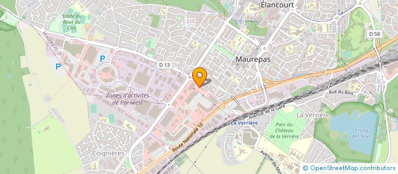 localisation de l'entreprise ASSOCIATION DE LUTTE POUR LE DEVELOPPEMENT DE LA COMMUNE DE BOUTOUGOUFARA EN FRANCE  COIGNIERES