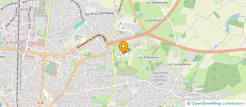 localisation de l'entreprise ASSOCIATION DE MAINTIEN A DOMICILE à LES SABLES D'OLONNE