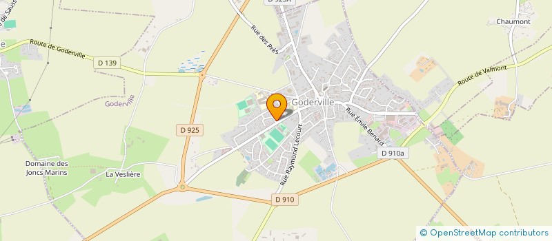 localisation de l'entreprise ASSOCIATION DE MAINTIEN EN FORME DES POMPIERS DE GODERVILLE  GODERVILLE