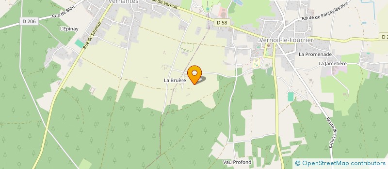 localisation de l'entreprise ASSOCIATION DE MALES FETEURS  NOYANT-VILLAGES