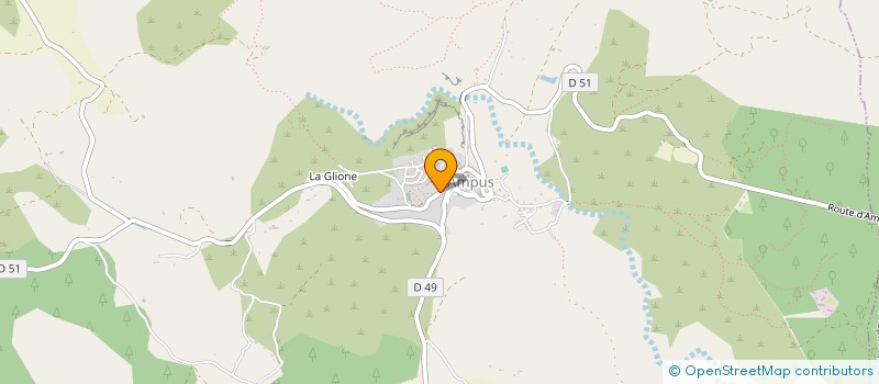 localisation de l'entreprise ASSOCIATION DE MARAICHAGE POUR LA PRESERVATION ET L'UTILISATION DES SOL ( A.M.P.U.S )  AMPUS