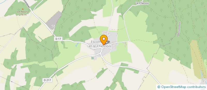 localisation de l'entreprise ASSOCIATION DE MATTON ET CLEMENCY L'AULNOY  MATTON-ET-CLEMENCY