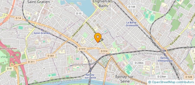 localisation de l'entreprise ASSOCIATION DE MBOUDE POUR LE DEVELOPPEMENT à EPINAY-SUR-SEINE