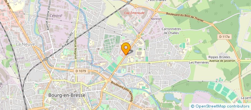 localisation de l'entreprise ASSOCIATION DE MEDECINE VASCULAIRE à BOURG-EN-BRESSE