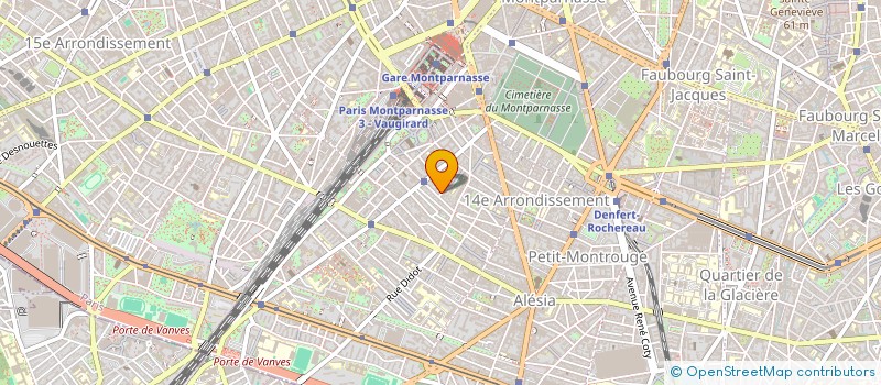 localisation de l'entreprise ASSOCIATION DE MEDIATION ANIMALE DE PARIS  PARIS