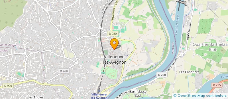 localisation de l'entreprise ASSOCIATION DE MEDIATION D ACCOMPAGNEMENT ET DE COACHING CORDEE  VILLENEUVE-LES-AVIGNON