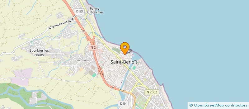 localisation de l'entreprise ASSOCIATION DE MEDIATION PROFESSIONNELLE ET SOCIALE à SAINT-BENOIT