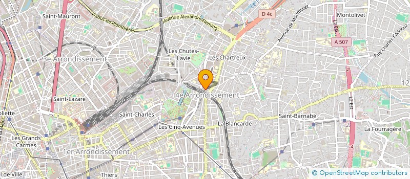localisation de l'entreprise ASSOCIATION DE MEDIATION SOCIALE à MARSEILLE