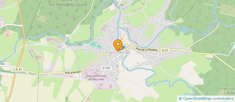 localisation de l'entreprise ASSOCIATION DE MONTORIEUX à SAINT-MICHEL