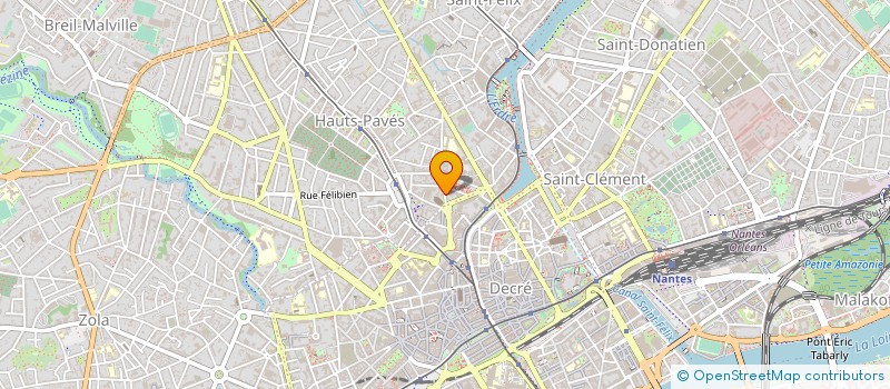localisation de l'entreprise ASSOCIATION DE MUTUALISATION POUR L'INCLUSION DANS L'EMPLOI à NANTES