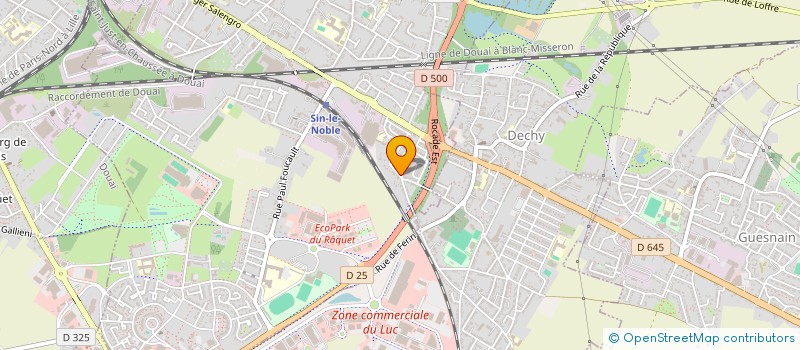 localisation de l'entreprise ASSOCIATION DE PARENTS D ELEVE  SIN-LE-NOBLE