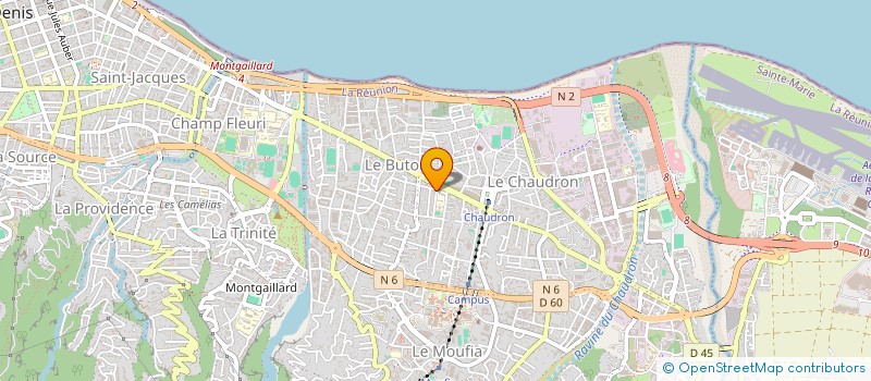 localisation de l'entreprise ASSOCIATION DE PARENTS D'ELEVES à SAINT-DENIS