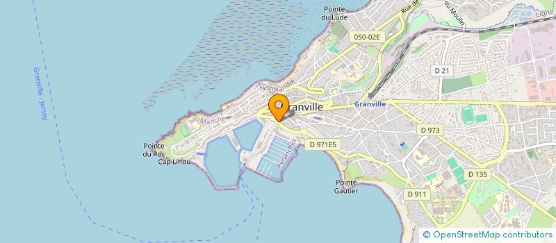 localisation de l'entreprise ASSOCIATION DE PARENTS D'ELEVES  GRANVILLE