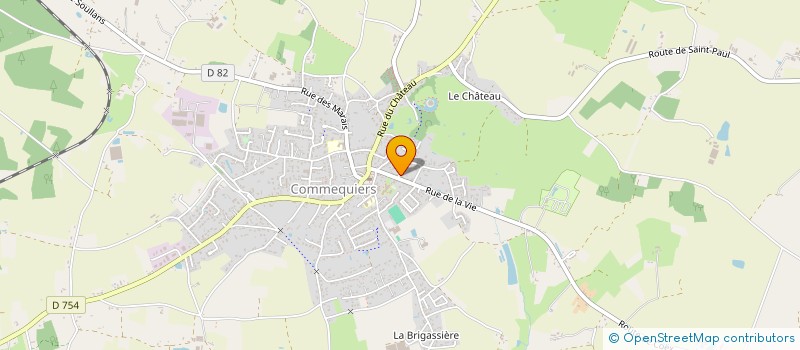 localisation de l'entreprise ASSOCIATION DE PARENTS D'ELEVES  COMMEQUIERS