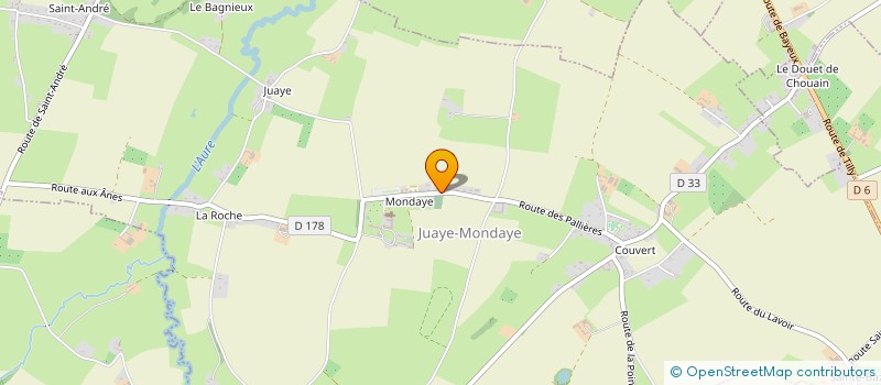 localisation de l'entreprise ASSOCIATION DE PARENTS D'ELEVES à JUAYE-MONDAYE