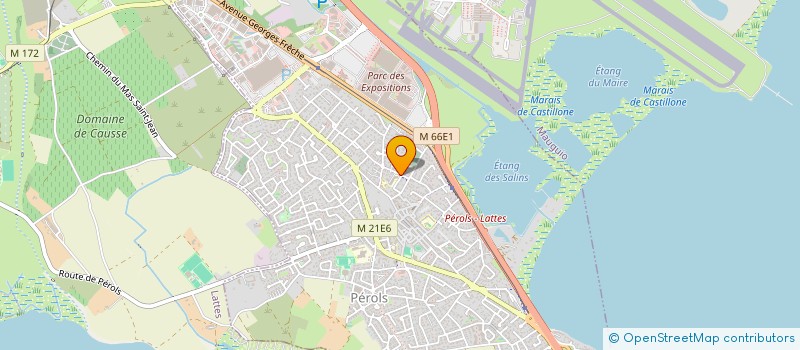 localisation de l'entreprise ASSOCIATION DE PARENTS D'ELEVES APE PEROLS  PEROLS