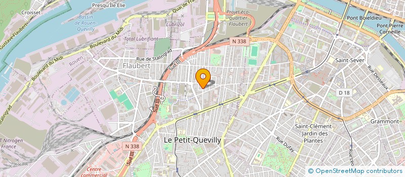 localisation de l'entreprise  ASSOCIATION DE PARENTS D'ELEVES - BPR  ( APE - BPR )  , LE SIGLE BPR SIGNIFIE  BIENVEILLANCE , PARTICIPATION , RESPO  LE PETIT-QUEVILLY