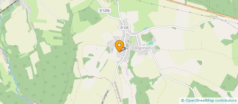 localisation de l'entreprise ASSOCIATION DE PARENTS D'ELEVES DE CHAUDENAY-CORGIRNON à CHAMPSEVRAINE
