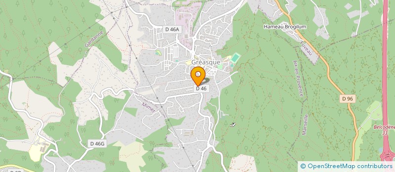 localisation de l'entreprise ASSOCIATION DE PARENTS D'ELEVES DE GREASQUE  GREASQUE