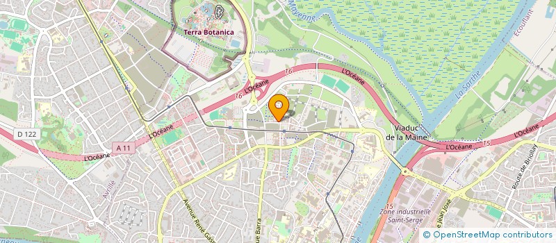 localisation de l'entreprise ASSOCIATION DE PARENTS D ELEVES DE L ECOLE NELSON MANDELA à ANGERS