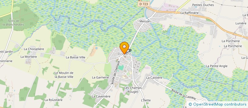 localisation de l'entreprise ASSOCIATION DE PARENTS D'ELEVES DE L'ECOLE PUBLIQUE DE ROUANS à ROUANS