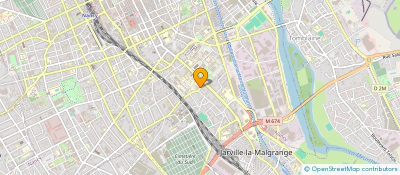 localisation de l'entreprise ASSOCIATION DE PARENTS D'ELEVES DE L'ECOLE SAINT PIERRE PRIVEE  NANCY