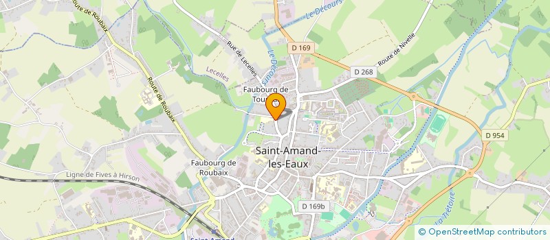 localisation de l'entreprise ASSOCIATION DE PARENTS D'ELEVES DE L'ENSEIGNEMENT LIBRE, A.P.E.L., DE L'ECOLE NOTRE DAME DES ANGES A SAINT-AMAND-LES-EAU  SAINT-AMAND-LES-EAUX