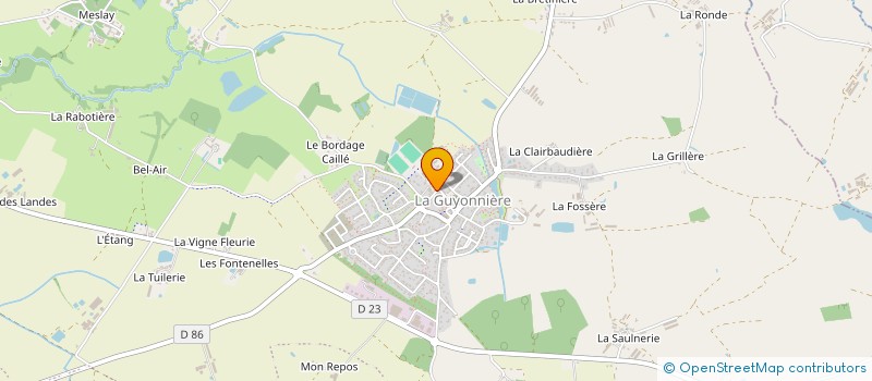 localisation de l'entreprise ASSOCIATION DE PARENTS D'ELEVES DE L'ENSEIGNEMENT LIBRE (APEL) DE L'ECOLE SAINT- JOSEPH à MONTAIGU-VENDEE