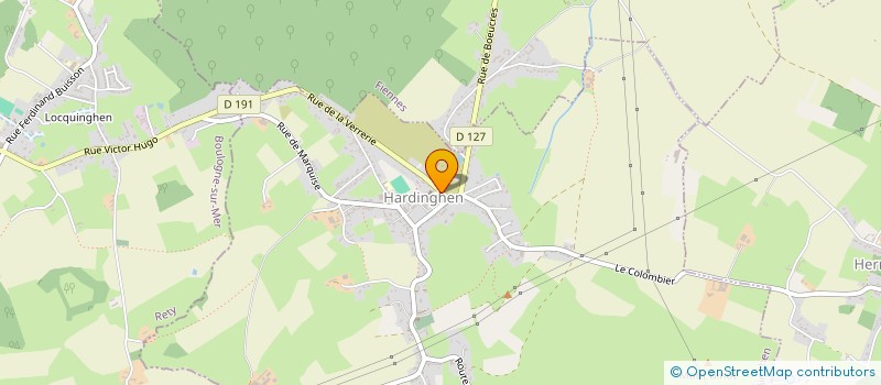 localisation de l'entreprise ASSOCIATION DE PARENTS D'ELEVES DE L'ENSEIGNEMENT LIBRE (APEL) DE L'ECOLE SAINT JOSEPH  HARDINGHEN