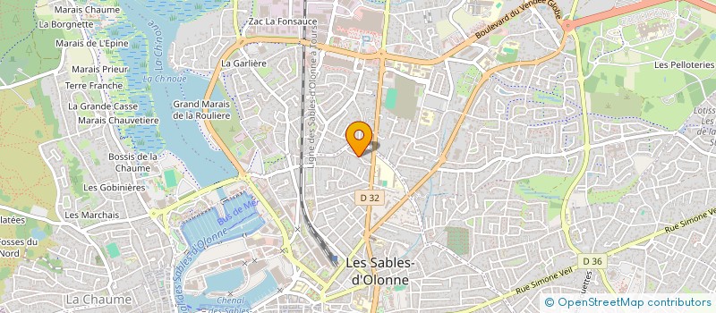 localisation de l'entreprise ASSOCIATION DE PARENTS D'ELEVES DE L'ENSEIGNEMENT LIBRE (APEL) DE L'ECOLE SAINT NICOLAS à LES SABLES D'OLONNE