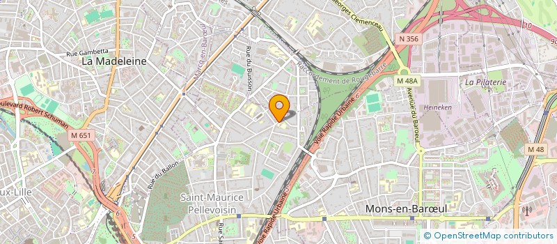 localisation de l'entreprise ASSOCIATION DE PARENTS D'ELEVES DE L'ENSEIGNEMENT LIBRE (APEL) DE L'ECOLE  SAINTE ANNE - SAINT JOACHIM  LILLE