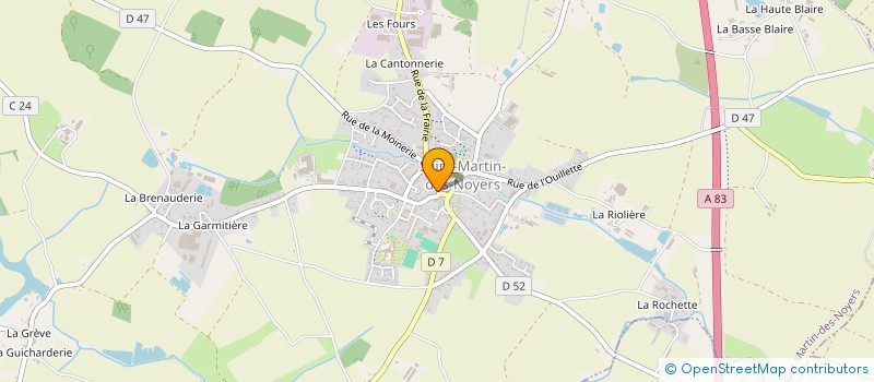 localisation de l'entreprise ASSOCIATION DE PARENTS D'ELEVES DE L'ENSEIGNEMENT LIBRE (APEL) DE L'ECOLE ST CHRISTOPHE DE CHAUCHE à CHAUCHE