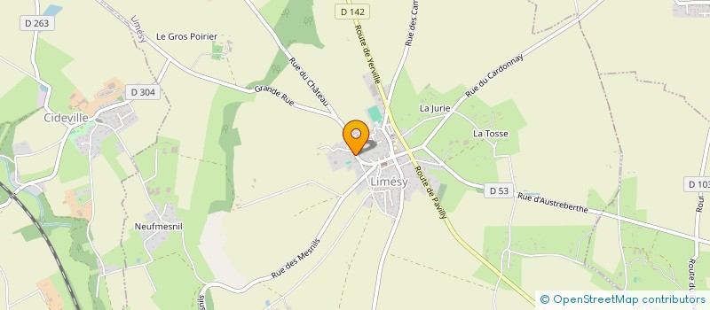 localisation de l'entreprise ASSOCIATION DE PARENTS D'ELEVES DE L'ENSEIGNEMENT LIBRE (APEL) DE  SAINTE ISABELLE  LIMESY