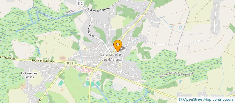 localisation de l'entreprise ASSOCIATION DE PARENTS D'ELEVES DE L'ENSEIGNEMENT LIBRE (APEL) DES ECOLES PRIVEES MIXTES DE LA CHAPELLE-DES-MARAIS  LA CHAPELLE-DES-MARAIS