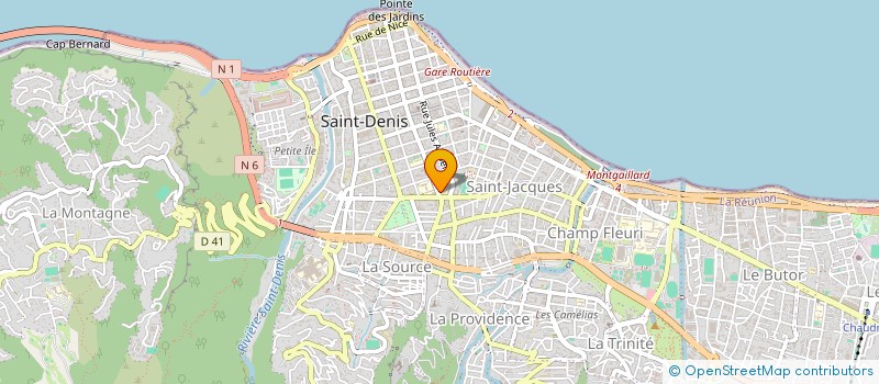 localisation de l'entreprise ASSOCIATION DE PARENTS D'ELEVES DE L'ENSEIGNEMENT LIBRE DE L'ECOLE DU SACRE COEUR à SAINT-DENIS